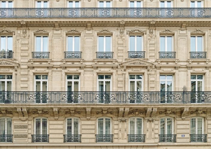 Façade d'un immeuble parisien